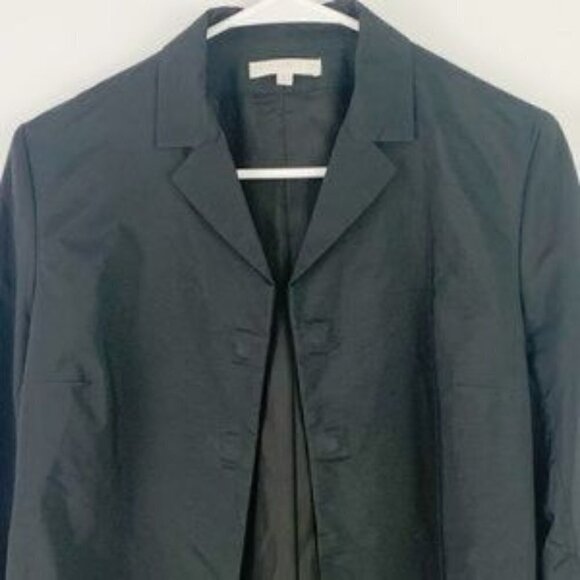Paule Ka jacket black laser cut magnetic closure lightweight size 6 - Picture 5 of 8